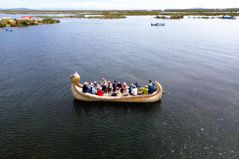 From Puno: Lake Titicaca 2-Day Tour with Homestay From Puno: 2-Day Guided Tour with Fixed Pickup Point