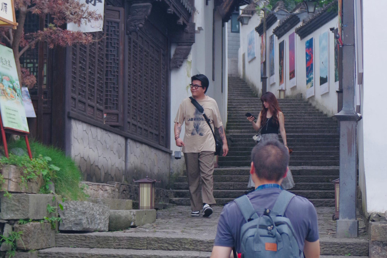 Mini-wycieczka po Hangzhou: tradycyjna medycyna chińska, widoki na wzgórza i targMini-wycieczka po Hangzhou: tradycyjna medycyna chińska, widoki na wzgórza i targowisko