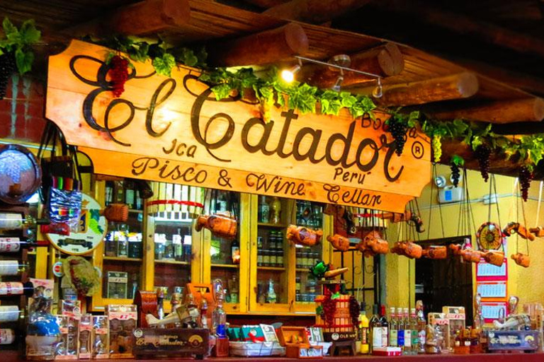 Ica: Tacama Pisco Route, Arrabal, Lovera Winery