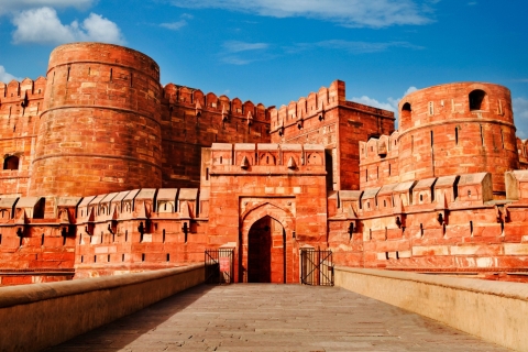Ekskluzywna wycieczka po Taj Mahal i forcie Agra Wyjazd z AgryOpcja 2: Prywatna wycieczka z opłatami za wstęp