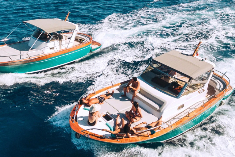 From Positano: Full-Day Boat Tour to Capri Small group tour from Positano