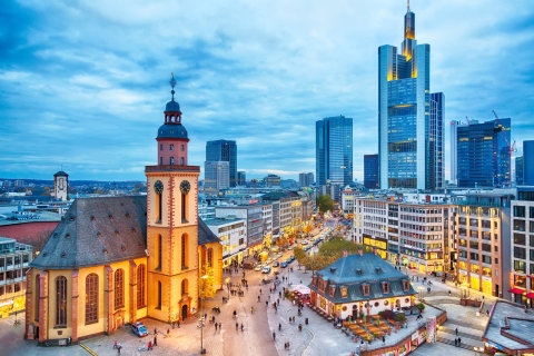 Keulen: 1-daagse privétour naar Frankfurt met de auto8 uur: privétour naar Frankfurt met gids de hele weg