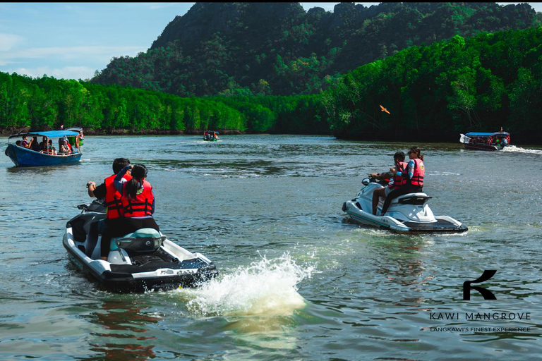 Langkawi: Mangrove Jet Ski Tour with Wildlife Watching