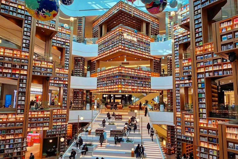 Starfield Library Suwon+Hwaseong Fortress+Gwangmyeong Cave