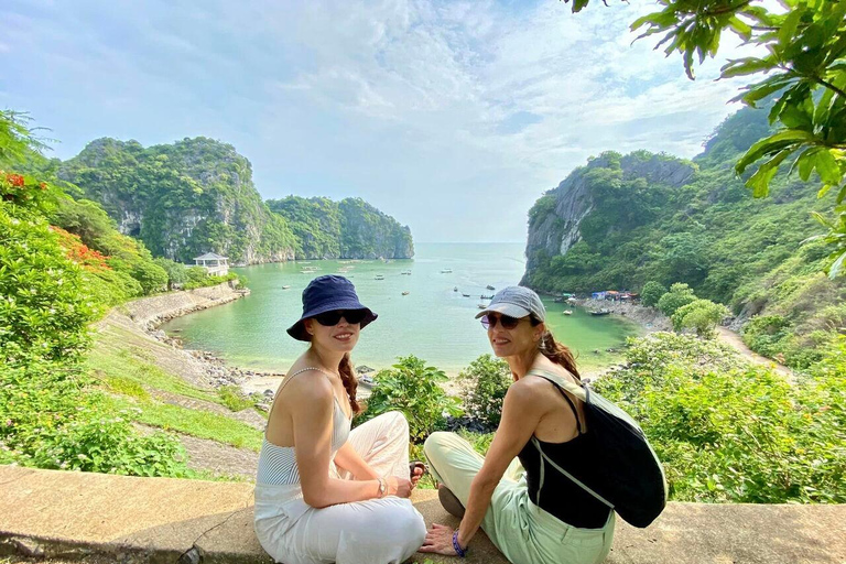 From Hanoi: Ha Long Bay 1 Day Tour With A Luxury Cruise Private Tour Guide & Shared Car Transfer & Shared Cruise