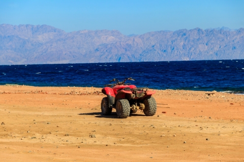 Hurghada: Sunset Quad Tour Along the Sea and Mountains Double Quad