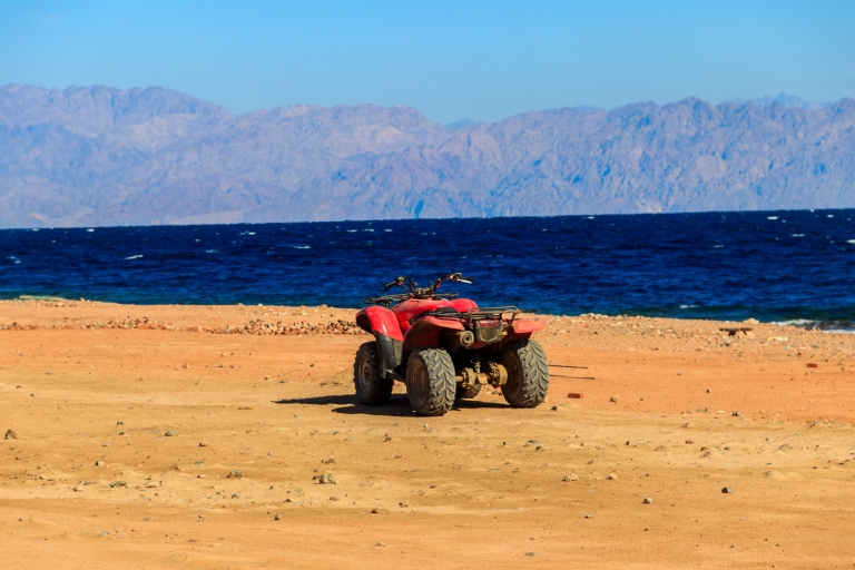 Hurghada: Sunset Quad Tour Along the Sea and Mountains Double Quad