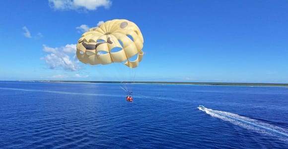 Cozumel: Best Parasailing + Beach + Locker