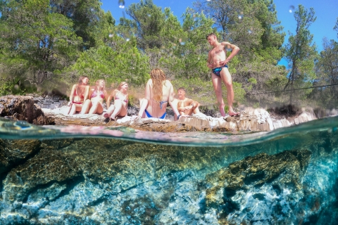 Split : Croisière sur le lagon bleu avec arrêt baignade et after partySplit : Croisière festive avec arrêt baignade dans le lagon bleu et after party