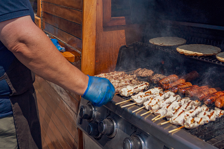 Skiathos: Wooden Sailboat Full- or Half-Day Trip with Meal Shared Sailing Full-Day Trip