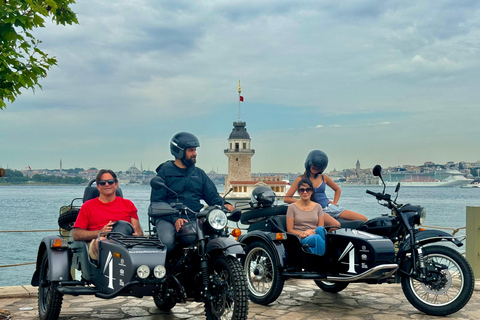 Istanbul:Sidecar Tour, Highlights,Hidden Gems & 2 Continents