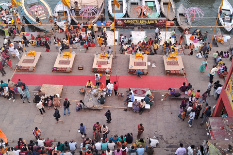 Manikarnika Ghat und Ganga Arti Tour