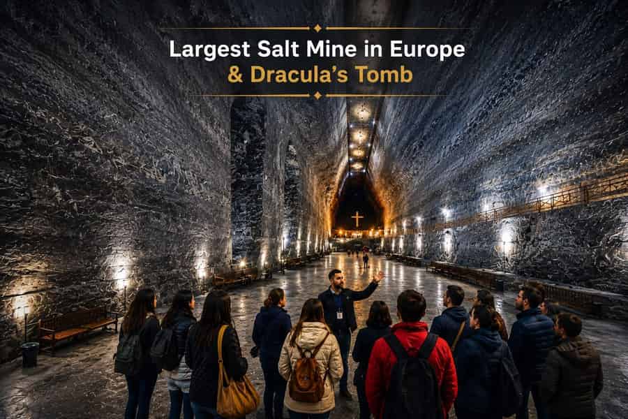 Bukarest: Tour zum Salzbergwerk, zum Grab von Dracula und zu den Karpatendörfern. Foto: GetYourGuide Bukarest: Tour zum Salzbergwerk, zum Grab von Dracula und zu den Karpatendörfern. Foto: GetYourGuide