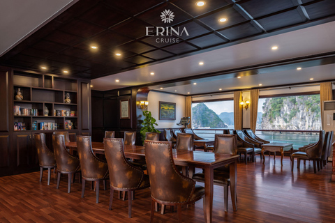 Vanuit Ninh Binh: Luxe Erina Lan Ha Bay Cruise 2-3 Dagen ReisErina 3 Dagen 2 Nacht