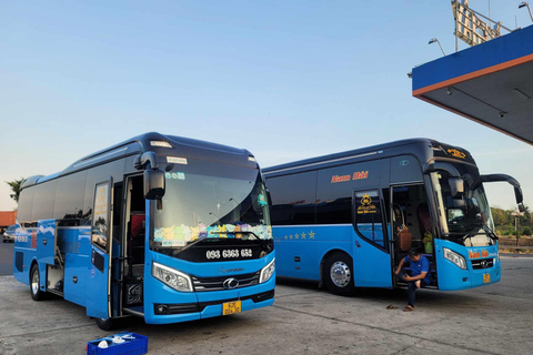 Mui Ne till Ho Chi Minh med VIP-sovbuss Säkert och vänligtLyxbuss med 34 bäddar