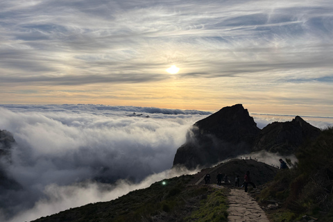 Funchal: Pico do Arieiro Sunset Transfer with Hotel Pickup