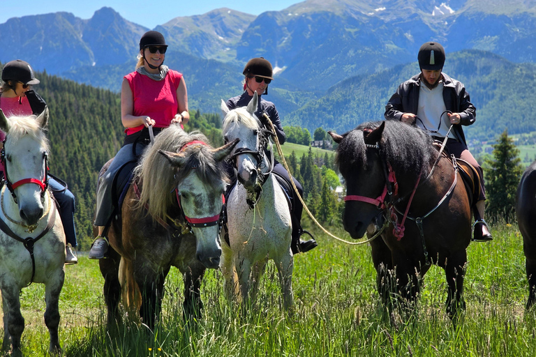 Zakopane: Tatra Mountains Horseback Ride & Thermal Baths