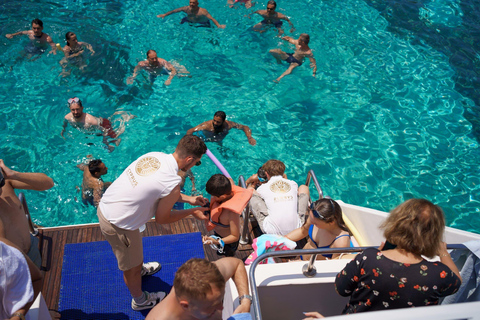 Paphos: Blue Lagoon halve dag boottocht met hoteltransfer