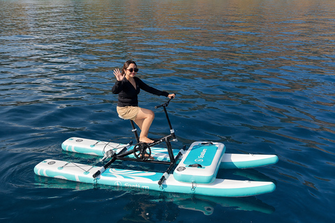 From Nipah Beach: Clear Canoe, SUP & Water Bike +Drone Shot Paddleboard with Drone Photos & Videos