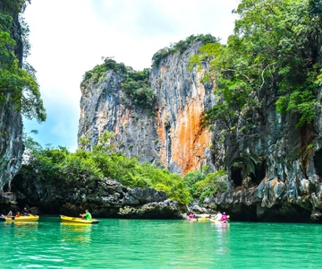 Phuket: James Bond Island by Big Boat with Sea Cave Canoeing