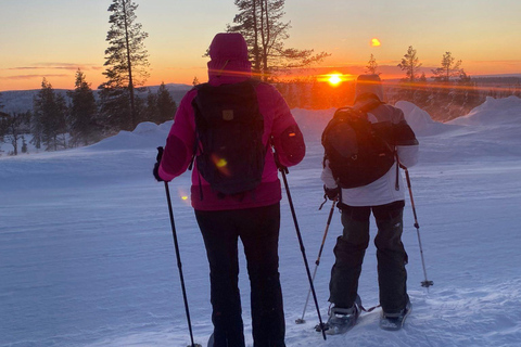 Levi Lapponia: Escursioni con le racchette da neve all&#039;aurora boreale