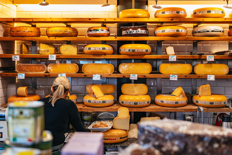 Amsterdã: Excursão a pé pelo distrito de Jordaan com comida local