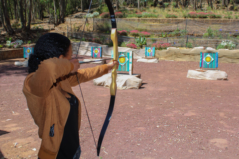 Addis Abeba Entoto Mtn: Reiten, Paintball und ZiplineEntoto Mtn: Reiten, Paintball und Zipline-Hochseilgarten