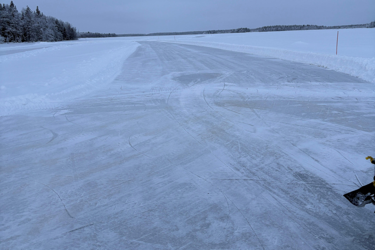 Levi: Self-Guided Lake Skating, Reindeer & Hot Drink