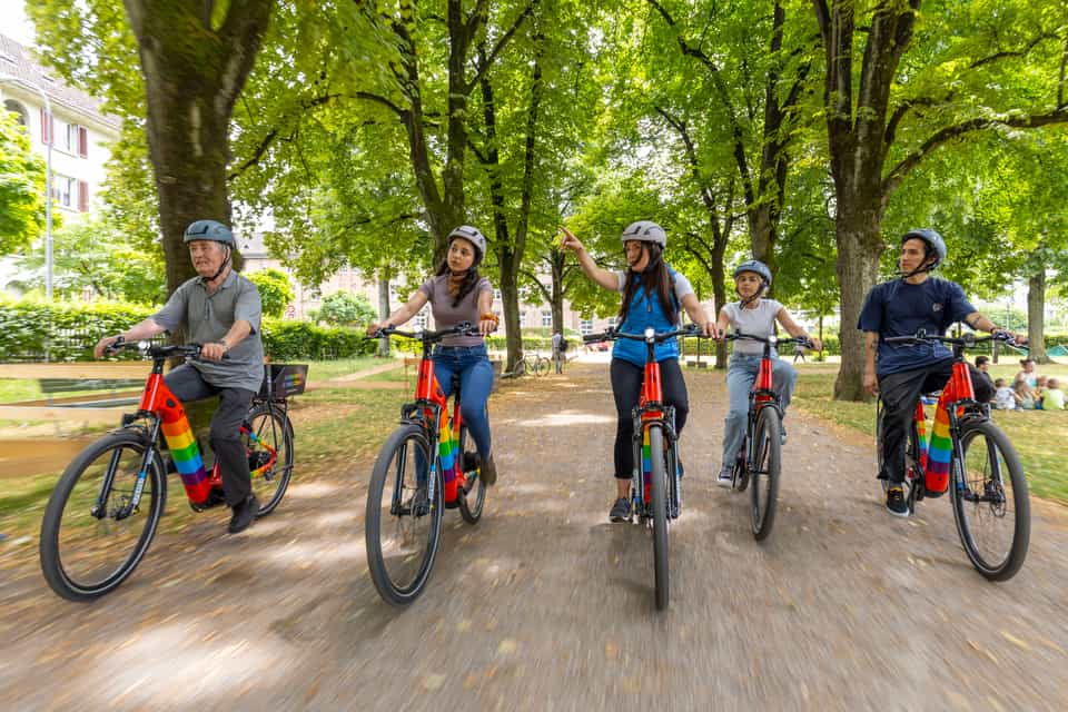 Stadtrundfahrt mit dem E-Bike