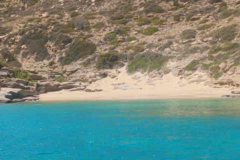 Private 5hrs Cruise with stop for lunch,dinner in Thirasia Private 5hrs Sunset Caldera Cruise with dinner in Thirasia