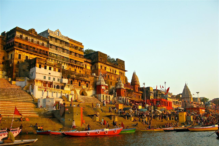 Da Varanasi: Tour della città e di Sarnath con giro in barca