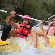 Rafting de medio día en el río Cetina