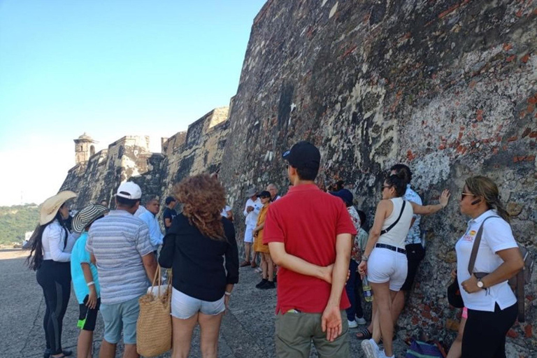 Carthagène : ENTRÉE AU CHÂTEAU SAN FELIPE Transfert facultatif