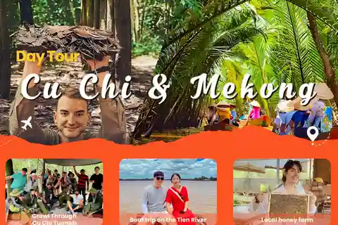 From HCM City: Cu Chi Tunnels and Mekong Delta Full-Day Tour