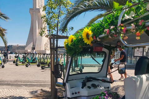 Lissabon: Historische stadsrondleiding per elektrische Tuk Tuk