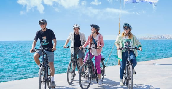 Athens: City & Sea E-Bike Tour