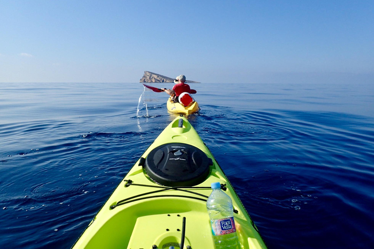 Benidorm: Guided Kayak Tour with Snorkeling and Photos