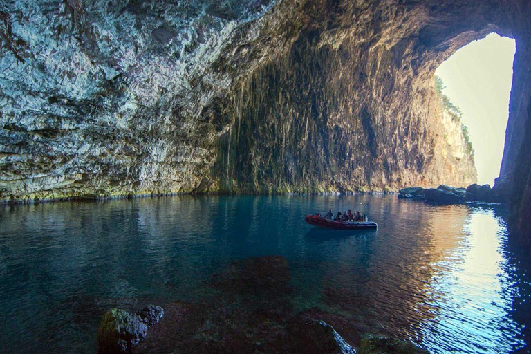 Vlorë: Sazan Island, Haxhi Ali Cave, and Karaburun Boat Tour