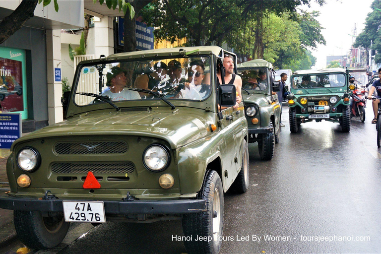女性向导带你踏上河内吉普车之旅女性带领的河内市吉普车之旅