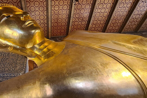 Bangkok: Grand Palace, Wat Pho, Wat Arun Sacred & Local Tour Tha Maharaj