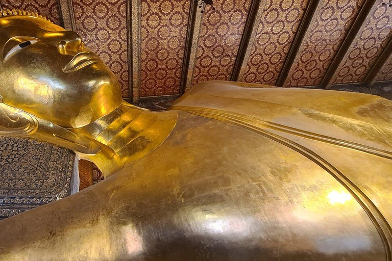 Bangkok: Grand Palace, Wat Pho, Wat Arun Sacred & Local Tour Tha Maharaj