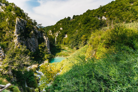 Da Spalato: Tour guidato dei laghi di Plitvice con biglietto d&#039;ingresso