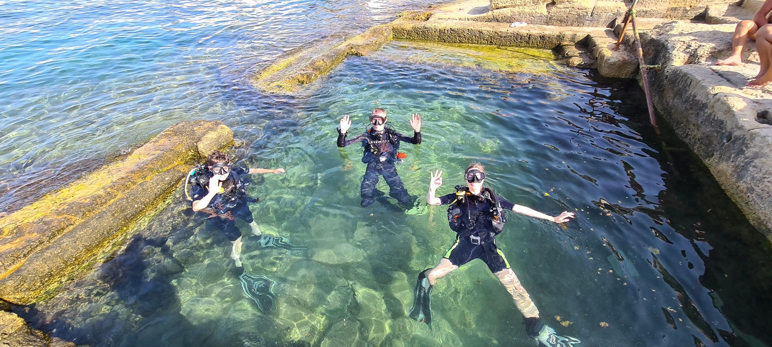 Malta, St. Paul's Bay: PADI-Schnuppertauchen für Anfänger