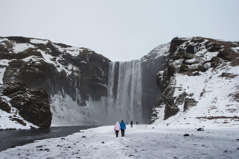 Circuit hivernal sur la côte sud, sur les glaciers et sur les aurores boréales