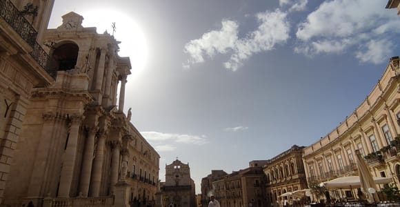 From Catania/Taormina: Day Tour of Syracuse, Ortigia & Noto