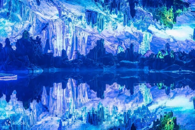 Guilin Afternoon: Reed Flute Cave, Elephant Hill, Night Tour