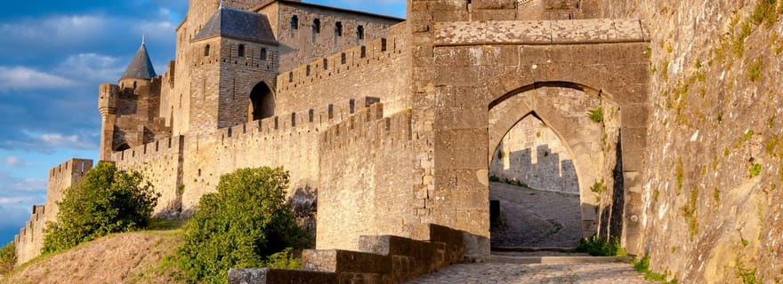 Visite en petit groupe d'une demi-journée de Carcassonne au départ de Toulouse
