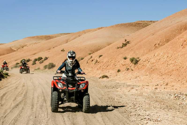 Experiência de quadriciclo em Marrakech: Deserto e Palmeraie