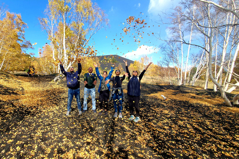 Mount Etna and Alcantara Gorges Tour from Taormina & Nearby Etna and Alcantara Gorge excursion from Taormina and surroundings