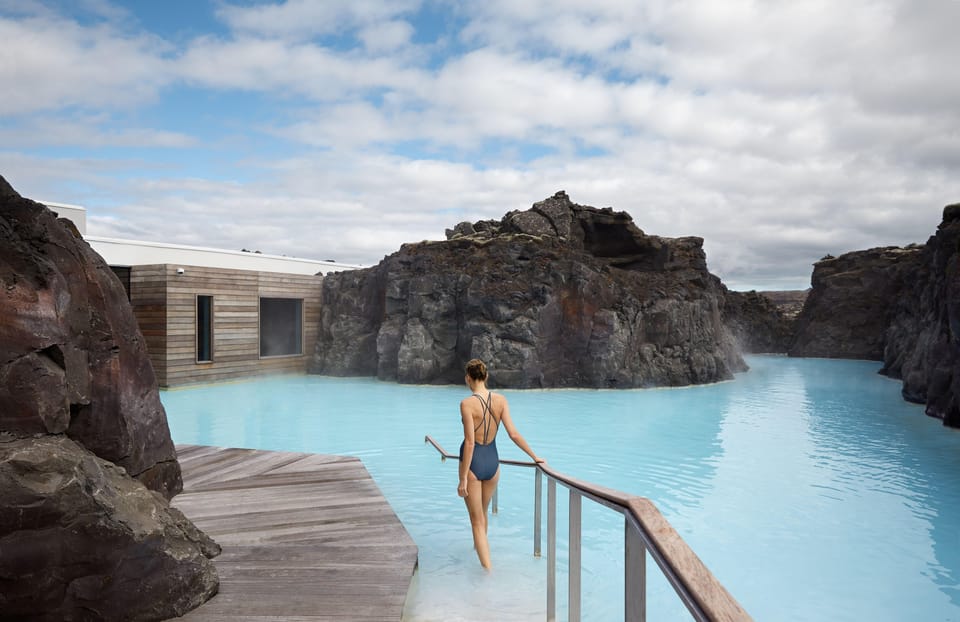 Blue Lagoon Retreat Spa product photo of the private subterranean spa and lagoon